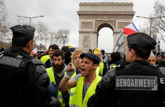 Još jedan protest „Žutih prsluka“ u Francuskoj_fororder_yellow vest